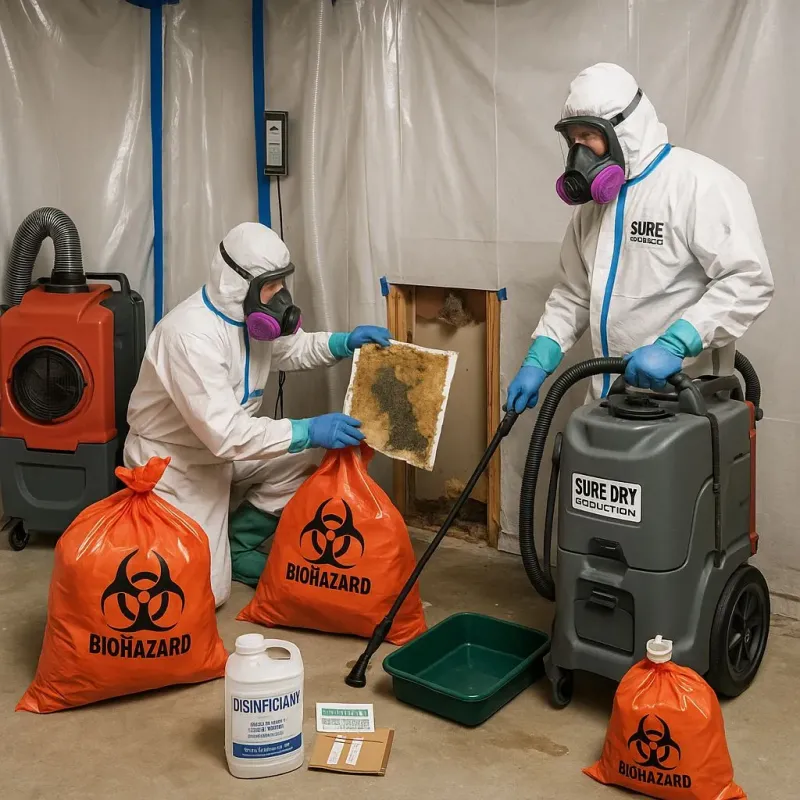 Contaminated Water Handling Protocols process in Wayne, NE